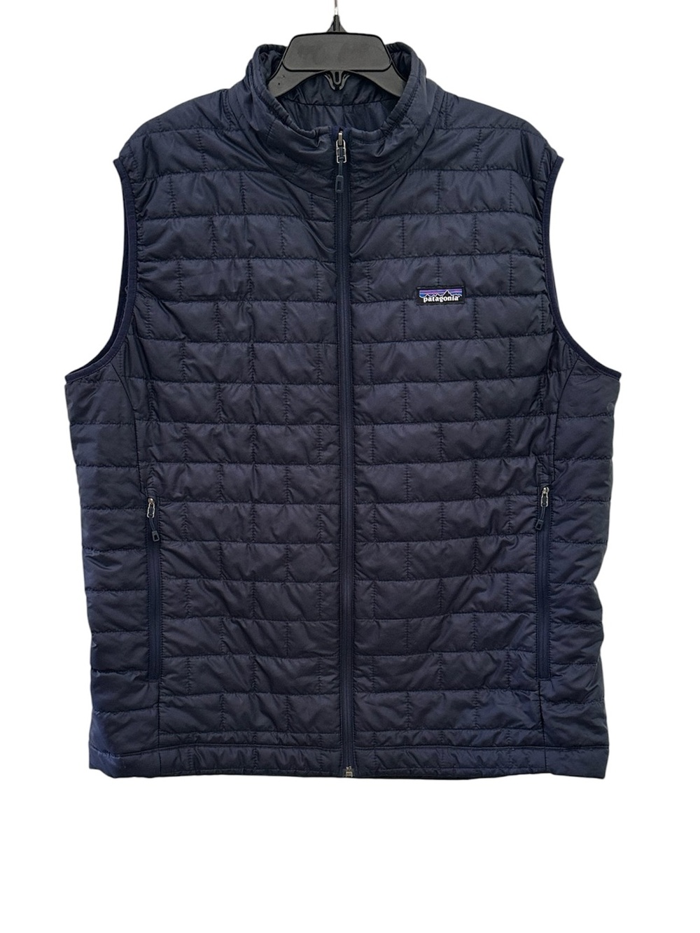 Patagonia Nano Puff Vest Men’s XL Classic Navy PrimaLoft Insulated Gorp Hiking